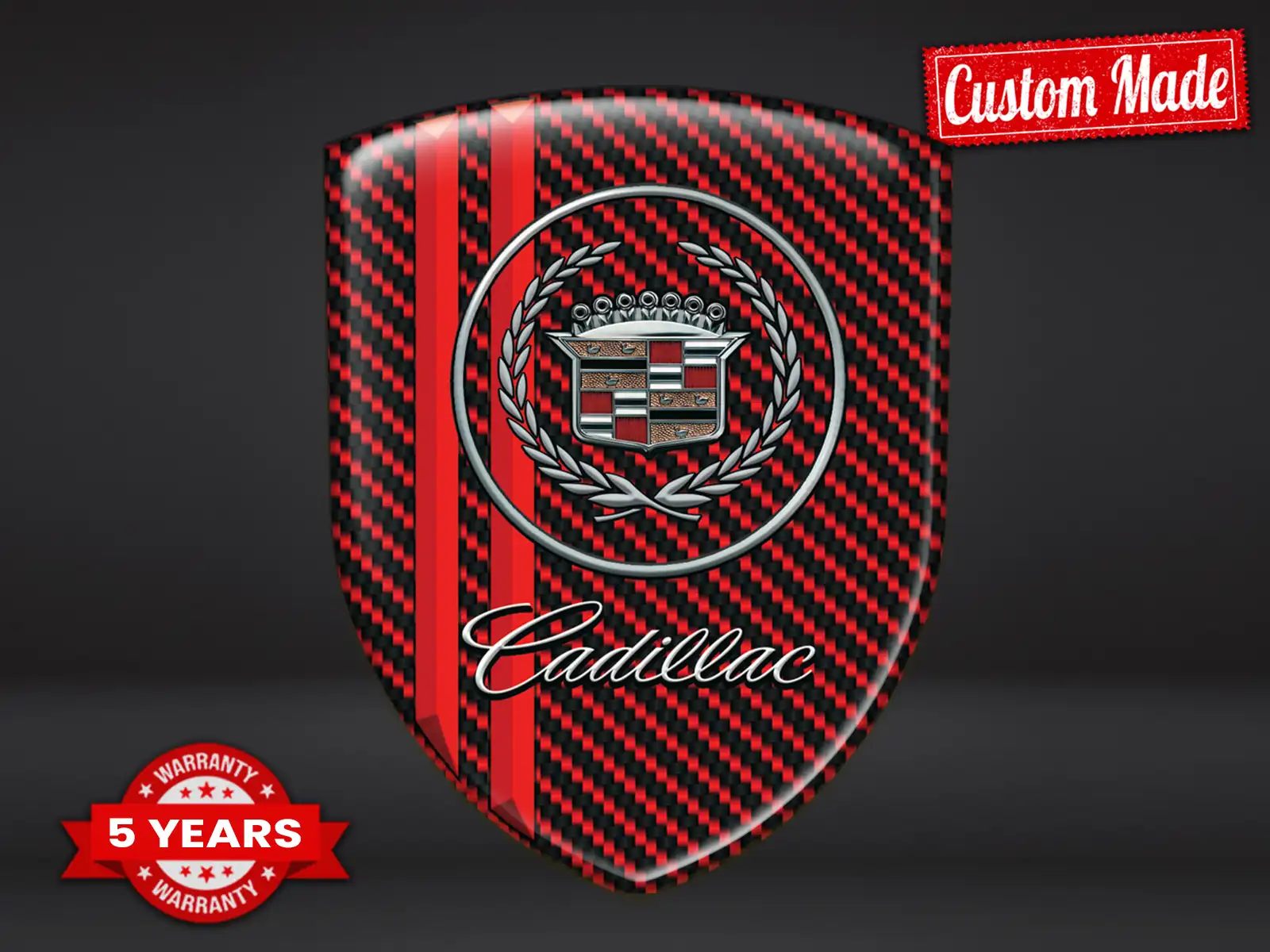 Cadillac Pegatinas Calcomanía Auto Pro Máximo Duradero Moderna
